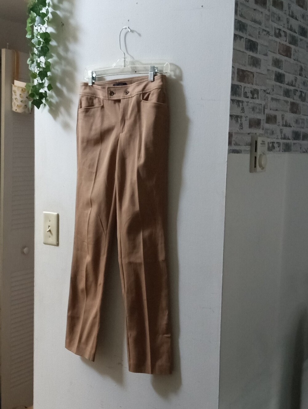 Chaps Women's  Pants in Camel Brown 2p